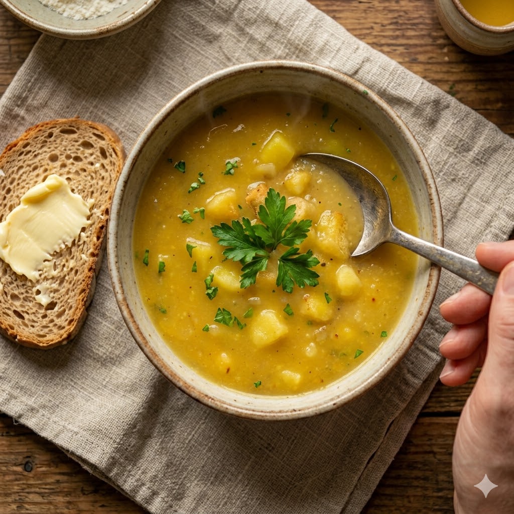 Kartoffelsuppe – gemeinsam essen bei Zeitenherz